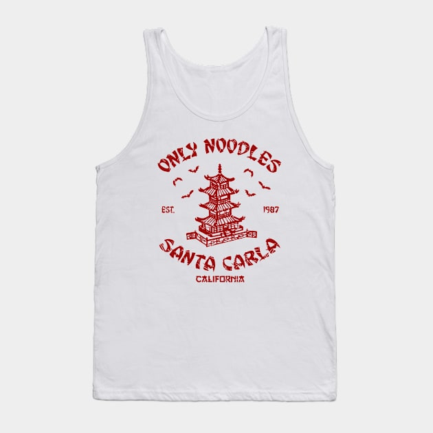 Noodles santa carla Tank Top by Melonseta